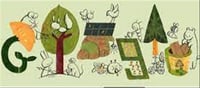 Google Doodle celebrates World Earth Day!!!